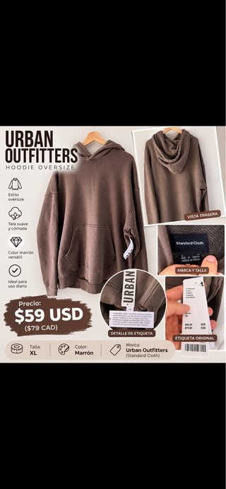 Sudadera Urban Outfitters