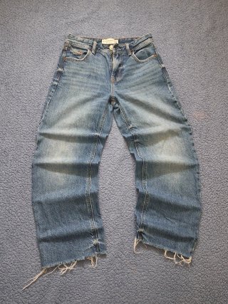 Pantalón vaquero azul Stradivarius D96