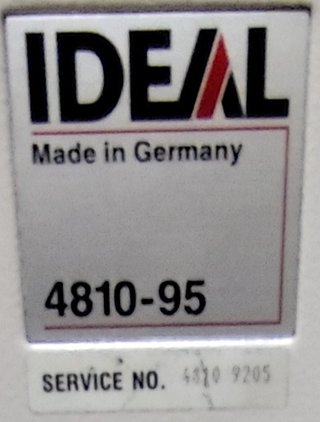Guillotina Eléctrica IDEAL 4810-95