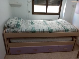 Cama Nido Juvenil con Cajones
