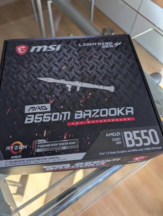 Placa Base MSI MAG B550M Bazooka AM4