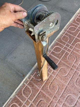 Cabrestrante Manual para Remolque