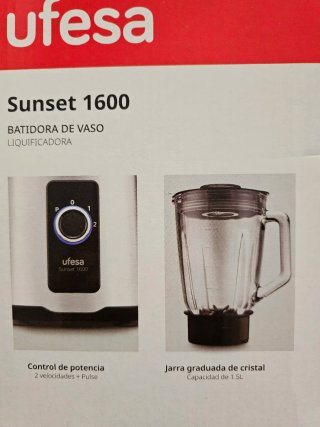 Batidora de Vaso Ufesa Sunset 1600