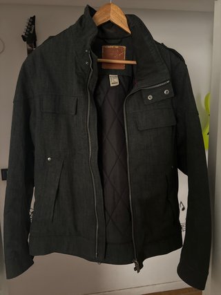 Cazadora Hombre Gris