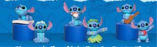Set de 6 Figuras de Stitch Burger King
