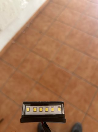 Luz de Matrícula LED Homologada