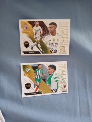 2 Cromos Panini Prime LaLiga