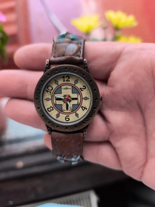 Reloj Tempic con correa de cuero