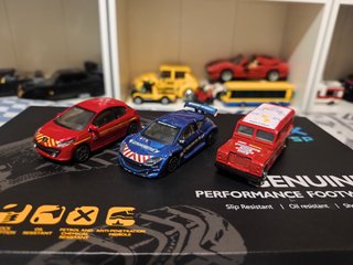 Lote de 3 coches Burago
