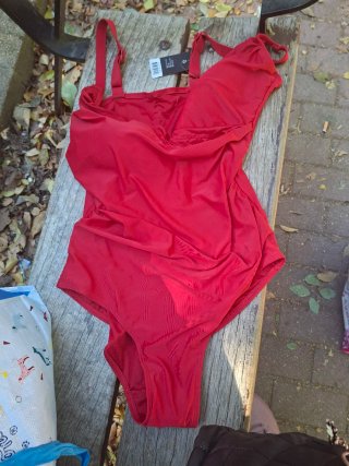 Bañador Rojo de Mujer