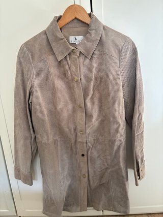 Cazadora de ante Lloyd's beige