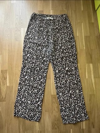 Pantalones Largos Estampado Leopardo