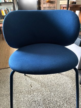 Set de 2 Sillas Azules