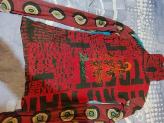 Camiseta Desigual Estampado Psicodélico Talla S