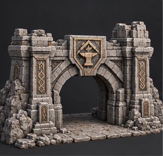 Escenografía Enana para Warhammer / DnD / Wargames