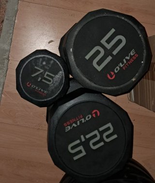Set de 3 Mancuernas O'live Fitness