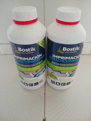 2 Botes de Imprimación Bostik Suelos y Paredes