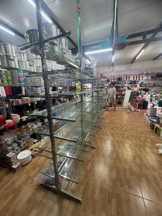 Estantería de Cristal de 3,60 m