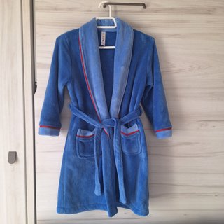 Bata Azul Talla 6, infantil