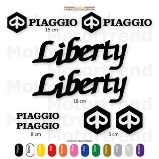 Kit Vinilos Piaggio Liberty