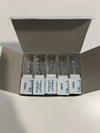Set de 10 Fresas Quirúrgicas Implant Drill