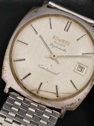 Reloj Duward Diplomatic Silver