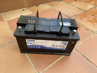 Batería Exide Marine & Leisure AGM 95Ah