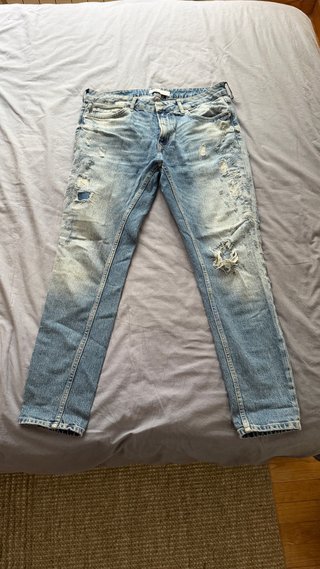 Vaqueros Zara Azul