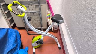 Bicicleta Estática Plegable