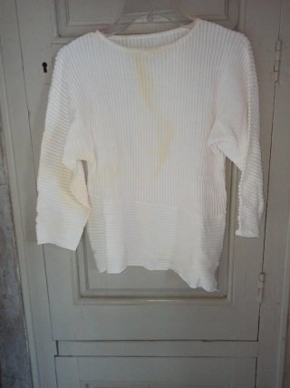 Jersey Blanco Texturizado