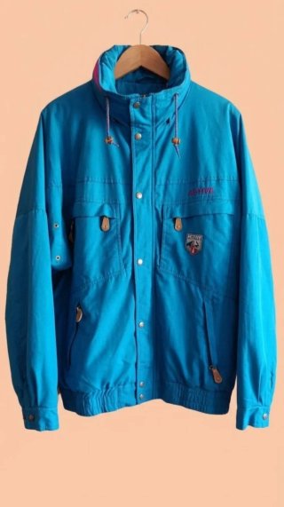 Chaqueta de esquí azul