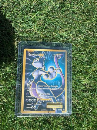 Carta Pokémon Mewtwo EX Gold