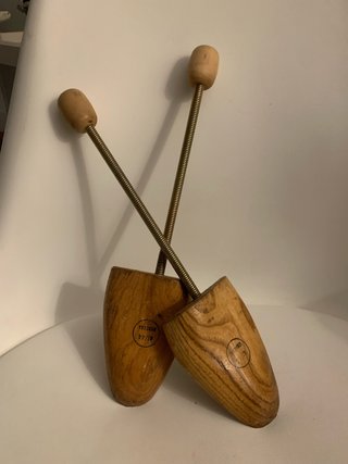 Hormas para zapatos de madera antiguas