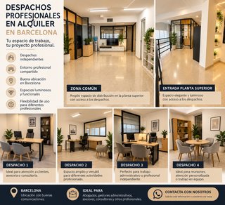 DESPACHOS PROFESIONALES EN ALQUILER | BARCELONA
