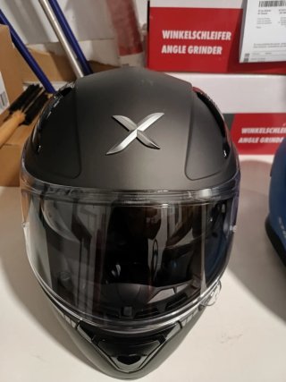 Casco Moto Shiro Katana Integral Negro Talla XL