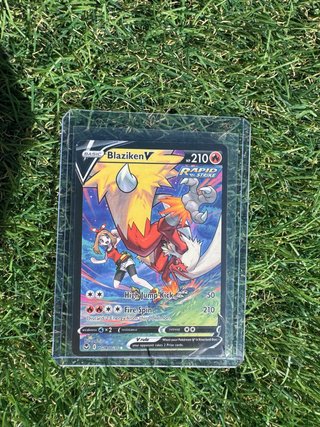 Carta Pokémon Blaziken V Trainer Gallery