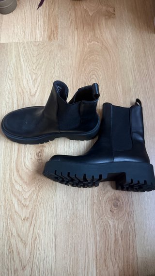 Botas Pull&Bear Negras Talla 36