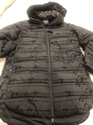 Chaquetón Desigual Negro Talla M