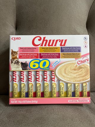 Caja 60 Snacks para Gato Ciao Churu