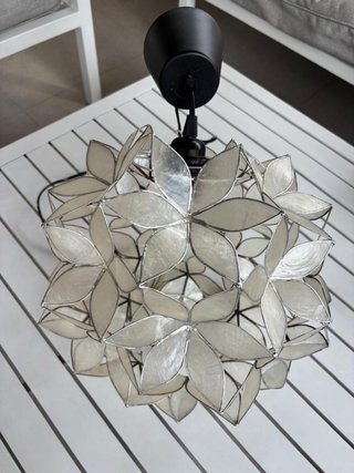 Lampada Fiore di Loto in Concha Capiz