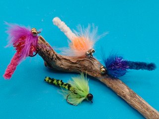 Mop Worm Marabú – mosca para la pesca de truchas