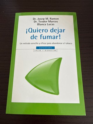 Libro quiero dejar de fumar