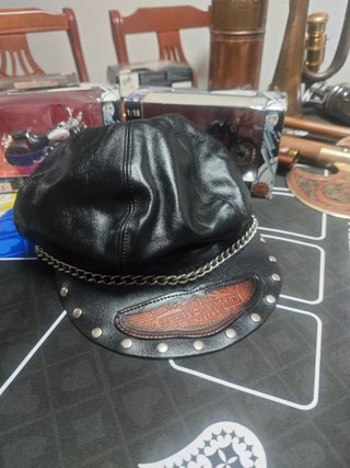 Gorra Harley-Davidson de Cuero Vintage