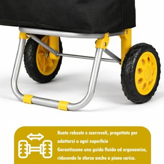 Carro Poseidon Amarillo con Interior Termici Troll
