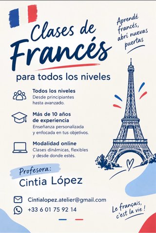 Clases de Francés online