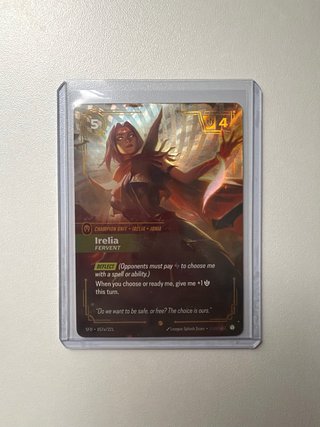 Carta Irelia Fervent - Riftbound