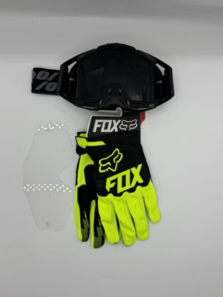 Gafas 100% y Guantes Fox Nuevos 51