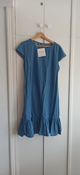 Vestido Vaquero Azul 4X4 Talla L