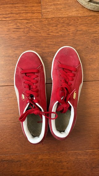 Zapatillas Puma Suede Rojas
