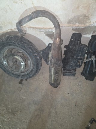 Tubo de escape para Honda Bali